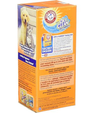 Arm & Hammer Pet Fresh Carpet Odor Eliminator with Oxi Clean - 1.12 Lb | Effective Pet Odor Control & Stain Removal - Buy Online on SooperMarket.com