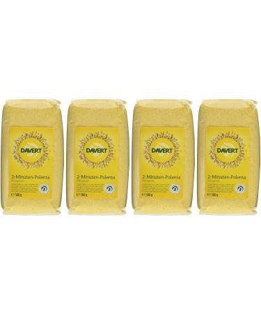 Buy Davert Quick-Cooking Organic Polenta - Pack of 4 (4 x 500g) | International Shipping Available - Buy Online on SooperMarket.com