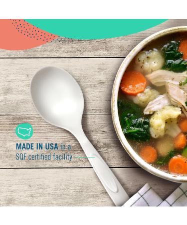 Preserve - Soup Spoon Cmpst Medium Weight - Case of 1-840 Ct - Buy Online on SooperMarket.com