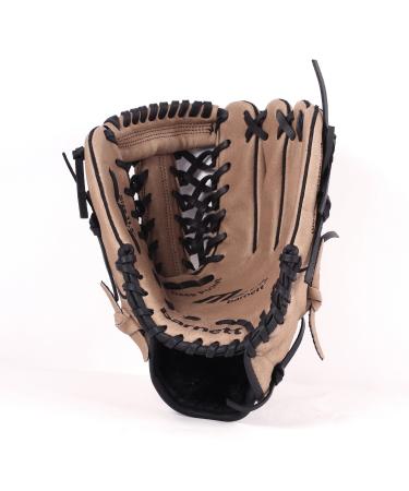SL-110 Leather Baseball Gloves Infield/Outfield Size 11" Brown Barnett