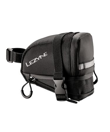 LEZYNE Ex-Caddy Bicycle Saddle Bag, Durable, Water Resistant, Small, Bike Caddy Bag Black 0.8L
