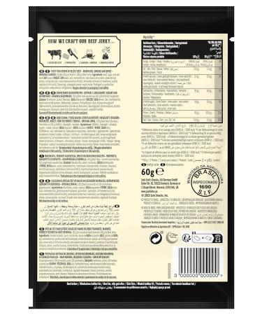 Jack Link's Beef Jerky Mixed Case 60g - 12-Pack Protein-Rich Dried Meat - 3 Flavor Variety - High Protein Snack for International Shipping - Buy Online on SooperMarket.com