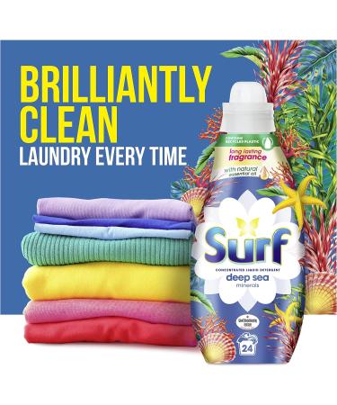 Surf Deep Sea Minerals & Essential Oils Concentrated Liquid Laundry Detergent - 24 Washes - 24 Count (Pack of 1) - Buy Online on SooperMarket.com