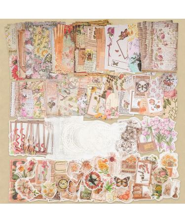Knaid Vintage Ephemera Bundle - 200 Pieces for Art Journaling, Scrapbooking & Planners (Cottagecore Theme) - Buy Online on SooperMarket.com