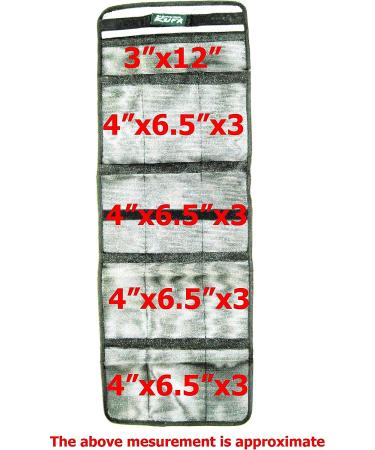 KUFA Sports Vented Kokanee Flasher Organizer - 12x 4x6.5 & 1x 12x3 Pocket Organizer FB103 - Buy Online on SooperMarket.com