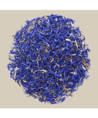 Edible Blue Rosie Rose Cornflower Blossoms - 6g Dried Floral Decoration for Cooking Tea Cupcakes & Salads - Natural & Tasteless - Buy Online on SooperMarket.com