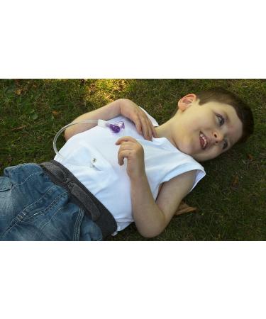 Kaycey Popper Vest Sleeveless Bodysuit | Adaptive Clothing for Special Needs Kids | Size 7-8 Years White - Buy Online on SooperMarket.com