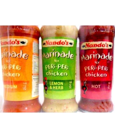 Lemon & Herb Peri Peri Marinade 260g de Nando - Buy Online on SooperMarket.com