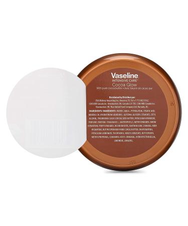 Vaseline Intensive Care Cocoa Glow Body Cream 2.53oz - Hydrating Skin Moisturizer - Buy Online on SooperMarket.com