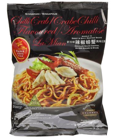 Prima Taste Seafood and Chilli Crab Flavoured Noodle pack of 12 160g each