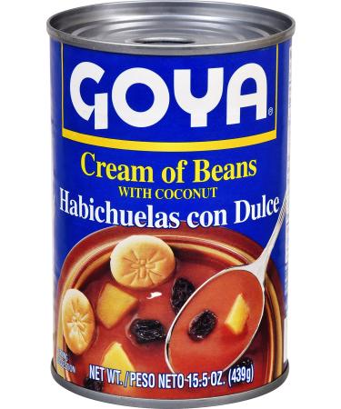 Goya Foods Cream of Beans with Coconut 15.5 Ounce (Pack of 24)