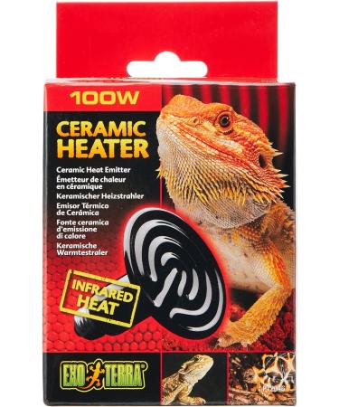 Exo Terra Ceramic Heater 100W for Reptiles - E27 Socket Ideal for Terrariums | International Shipping - Buy Online on SooperMarket.com