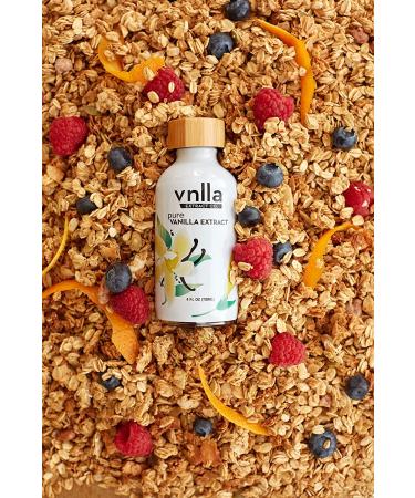 4oz All Natural Pure Vanilla Extract - Sustainably Sourced from Madagascar | No Artificial Flavors or Colors | Perfect for Baking - 4 Fl Oz - Buy Online on SooperMarket.com