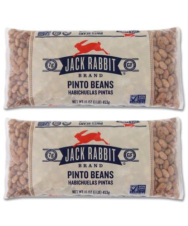 Jack Rabbit Pinto Beans, 16 oz (Pack of 2)
