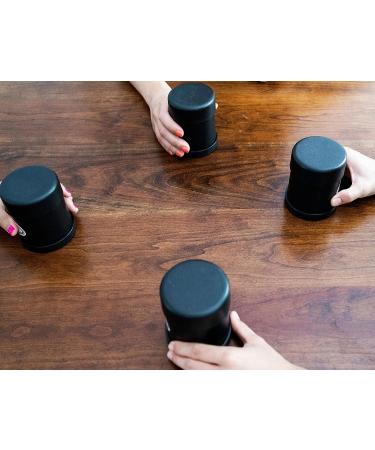 Genuine Las Vegas Casino Dice Set of 20 with 4 Dice Cups | Red, Green, Blue & Purple Dice | Bicast Leather Cups | Perfect for Liars Dice, Yahtzee, Farkle & Casino Nights - Buy Online on SooperMarket.com