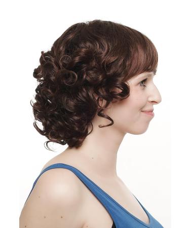 WIG ME UP SA031-2T33 Curly Short Hair Wig - Brown Mix | Best Quality International Shipping - Buy Online on SooperMarket.com