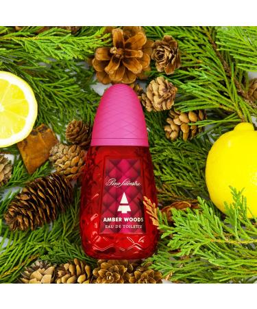 Pino Silvestre Amber Woods Cologne for Men - Aromatic Woody Spicy Scent - Blended with Lavender Patchouli and Sandalwood - 2.5 oz EDT Spray - Buy Online on SooperMarket.com