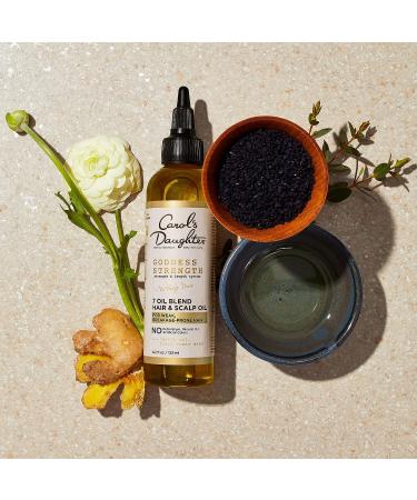 Carol's Daughter Goddess Strength Hair Care Gift Set - Shampoo, Conditioner, Leave In Conditioner & Treatment Oil with Castor Oil | Sulfate Free | 4 Products - Buy Online on SooperMarket.com