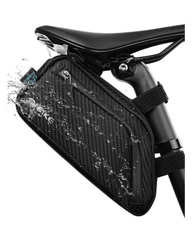 INBIKE BRAIND PACK TEAR PACK SATTEL PACK LAG BAG LOCK RAME BACKEE 5 BLASTHERSTHOLDER Side pocket Mountain Road MTB Bicycle Bicycle Black