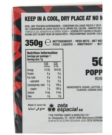 Buy DOK Pop Rock Strawberry 50 Pack | Delicious Candy for All Occasions | International Shipping Available - Buy Online on SooperMarket.com