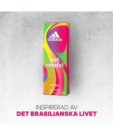 Adidas Fragrance Get Ready for Her Eau de Toilette 1.7 Fluid Ounce 1.7 Fl Oz (Pack of 1) For Her - Buy Online on SooperMarket.com