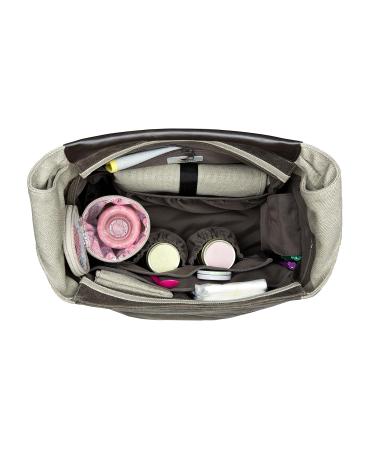 L SSIG Baby Diaper Bag - Stylish Olive Beige Hobo Bag with Changing Accessories | International Shipping Available - Buy Online on SooperMarket.com