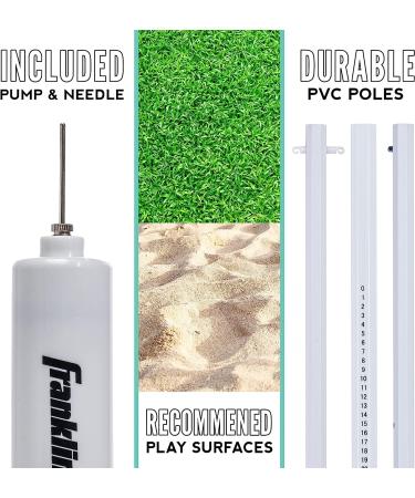Franklin Sports Fun 5 Combo Outdoor Game Set - Backyard  Beach + Camping Games for Kids - Badminton  Volleyball  Flip Toss  Flying Disc - Horseshoes or Ring Toss Combo Set with Horseshoes - Buy Online on SooperMarket.com