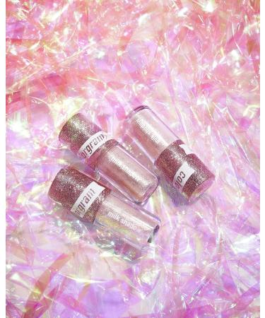 COLORGRAM Milk Bling Shadow 02 Opal Flash | Liquid Glitter Eyeshadow 3.2g - Long-Lasting Shimmer for Daily Makeup - Buy Online on SooperMarket.com