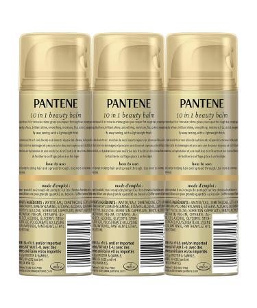 Pantene Pro-V Beauty Balm 5.1 Fl Oz - Softness, Strength, and Shine (Pack of 3) - Buy Online on SooperMarket.com