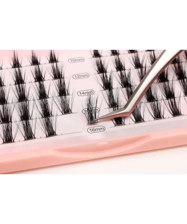 Buy Cluster Lashes DIY Eye Lashes Extensions - Natural Look Volume False Eyelashes 10-16mm | International Shipping - Buy Online on SooperMarket.com