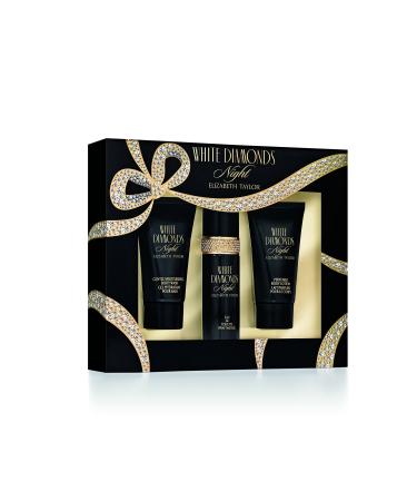 Elizabeth Taylor White Diamonds Night Ladies Gift Set 0.96 Pound