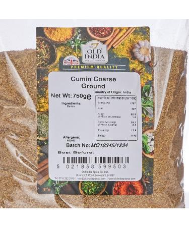 Old India Cumin Coarse Ground 750g - Premium Quality Spice for Authentic Flavors - Buy Online on SooperMarket.com