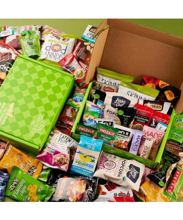 100 Calorie Snack Packs Care Package | Vegan, Gluten-Free Dairy-Free Snacks | 20-Count Healthy Snack Gift Basket for Low Calorie Diets | Easter Holiday Gift - Buy Online on SooperMarket.com