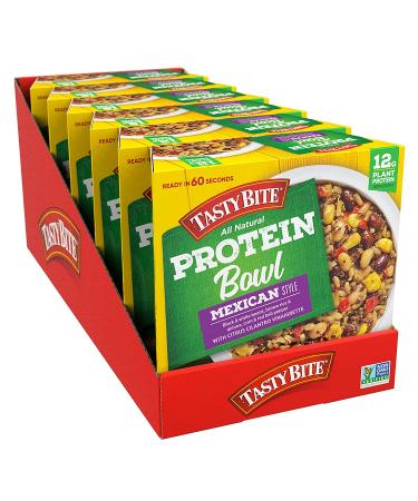 Tasty Bite Mexican Protein Bowl - Vegan, Microwaveable, 12g Plant Protein - 8.8oz (Pack of 6) - Buy Online on SooperMarket.com