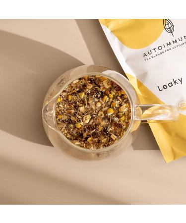 Organic Chamomile Digestive Tea for Leaky Gut & Stomach Calming | AIP Diet, Autoimmune Protocol, IBS, Diverticulitis | Paleo Friendly with Licorice & Marshmallow Root - Buy Online on SooperMarket.com
