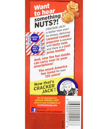 Cracker Jack Original Popcorn Caramel 1oz Boxes (Pack of 6) - Buy Online on SooperMarket.com
