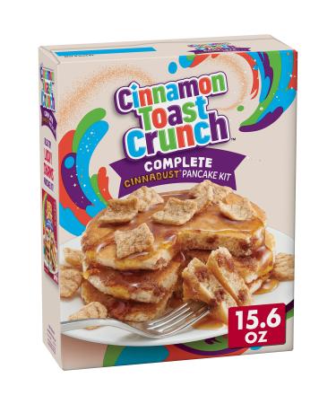 Betty Crocker Cinnamon Toast Crunch Complete Cinnadust Pancake Mix, 15.6 oz Box