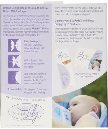 LilyPadz Reusable Silicone Nursing Pads - Double Pair Regular Size - Buy Online on SooperMarket.com