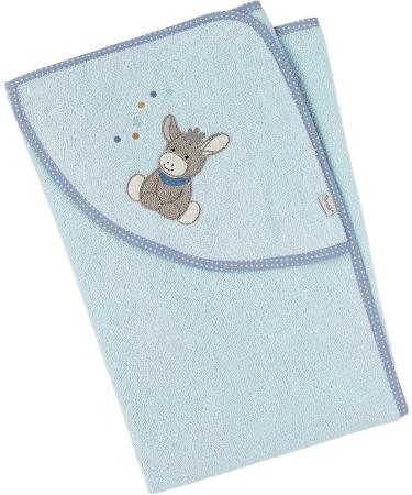 Buy Sterntaler Baby Hooded Towel Emmi - 100% Cotton Fast Drying Bath Poncho for Infants | International Shipping Available - Buy Online on SooperMarket.com