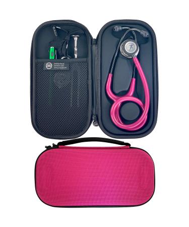 Pod Technical Classicpod Micro Stethoscope Case for Littmann Classic Stethoscopes - Raspberry