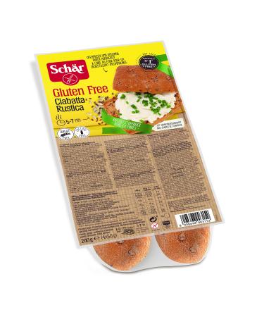 Sch r Ciabatta Rustica gluten-free 200g pack of 6