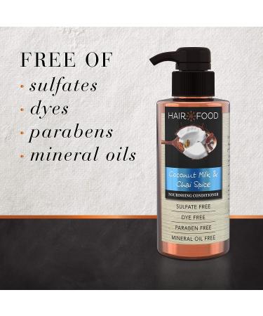 Sulfate Free Nourishing Conditioner - Coconut & Chai Spice Hair Food Treatment 17.9 FL OZ - Buy Online on SooperMarket.com