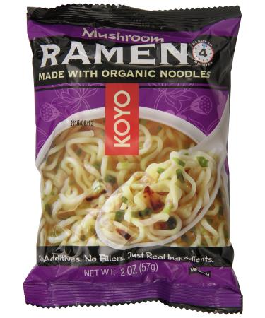 Koyo Ramen, Mushroom, 2 Ounce (Pack of 12) Mushroom 2 Ounce (Pack of 12)