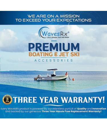 WAVESRX Soft Loops Jet Ski Cleats (7PK) | Secure Anchor Points for Docking | Ideal for WaveRunners, Seadoo & PWC - Buy Online on SooperMarket.com