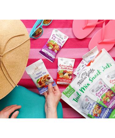 Nature's Garden Healthy Trail Mix Snack Packs - Heart Healthy Nuts, Omega-3 Rich Mix with Cranberries & Pumpkin Seeds - 28.8 Oz Bag (24 Servings) - Perfect Family Snack - Buy Online on SooperMarket.com