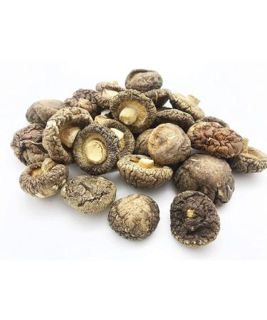 Zestful Foods Dried Shiitake Mushrooms 8 Oz - Medium Size 3-4 cm | Premium Quality - Buy Online on SooperMarket.com