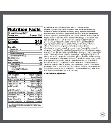 Isagenix IsaLean Shake - Superfood Meal Replacement for Healthy Weight & Lean Muscle Growth - 826g - Strawberry Cream - Buy Online on SooperMarket.com