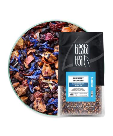 Tiesta Tea Company Premium Loose Leaf Tea Blueberry Wild Child Caffeine Free 16.0 oz (453.6 g)