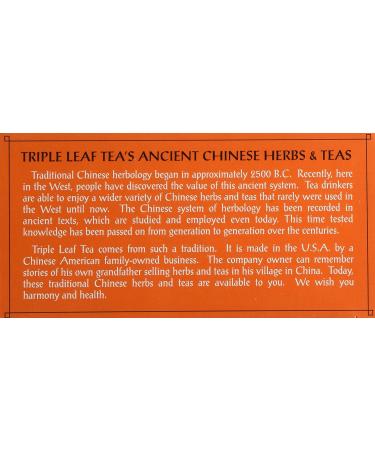 Triple Leaf Ginger Tea Bags - 20 ct - Buy Online on SooperMarket.com