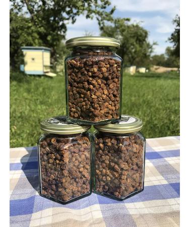 Bee Bread Perga Fermented Bee Pollen Raw & Natural No Preservatives No Genetic Engineering Suitable for Vegetarians 500g. - Buy Online on SooperMarket.com